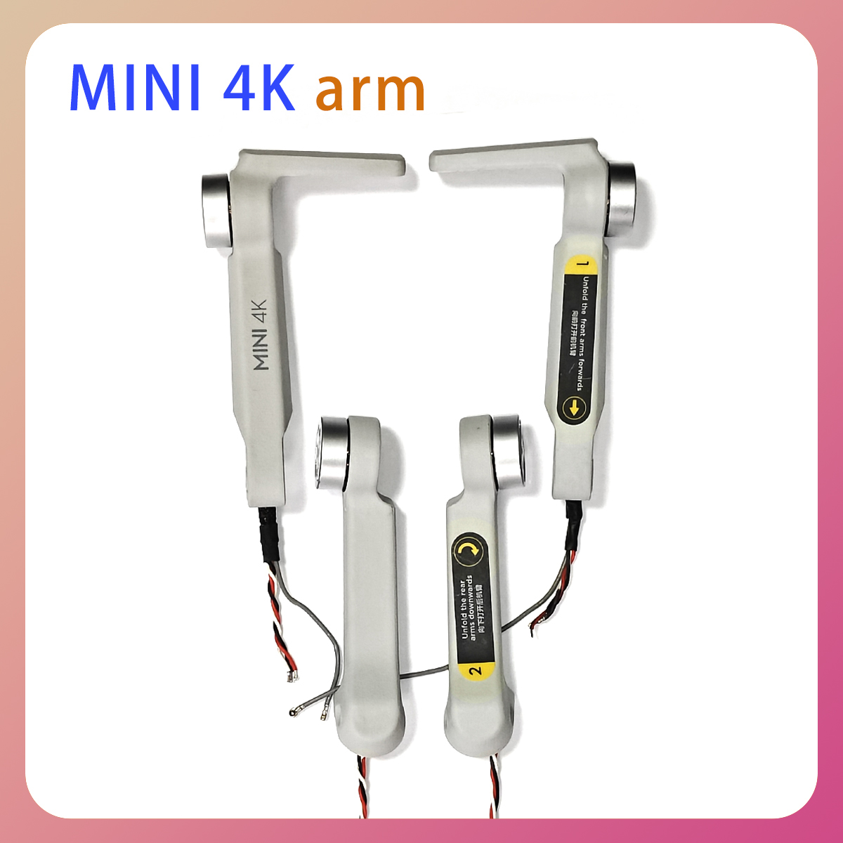 Drone Arm - Braços Originais DJI Mini 4K (Esquerdo,