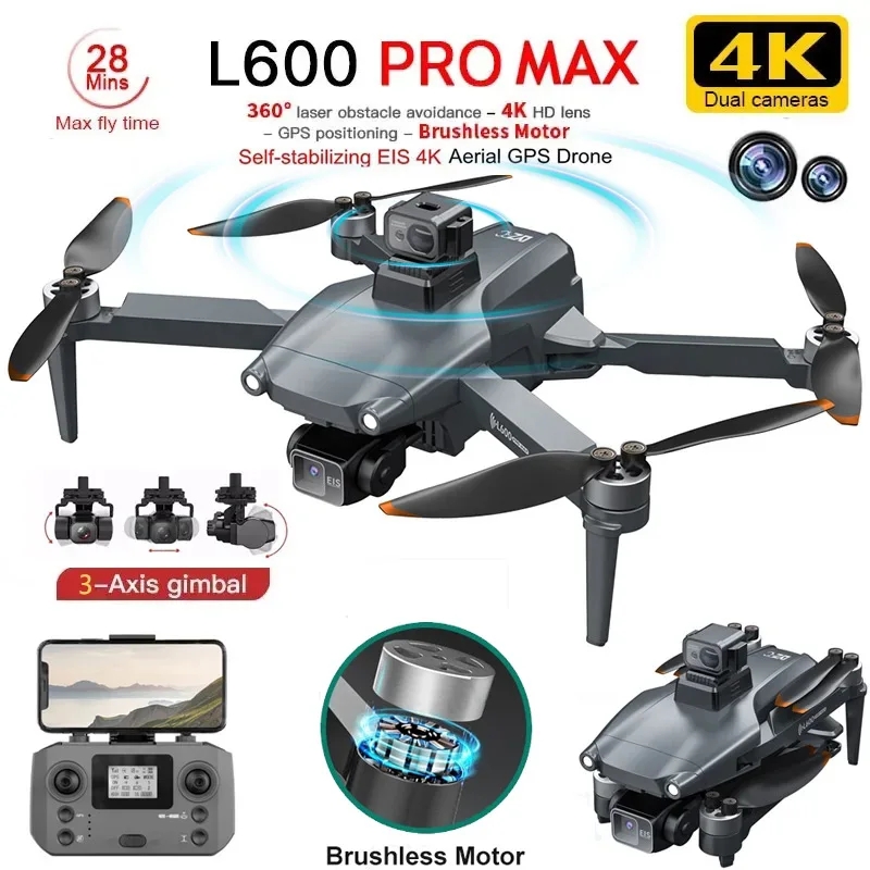 Drone Gps Mount - L600 pro max gps drone profissional