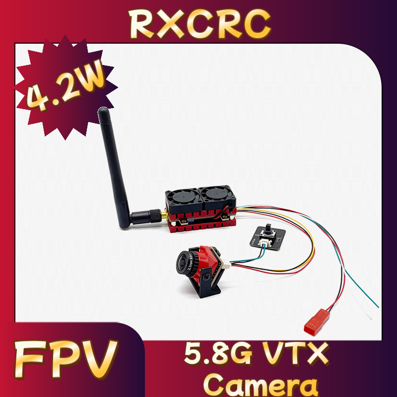 Rxcrc 5.8g 48ch 4.2w transmiss - Drone Transmitter avaliação e preço