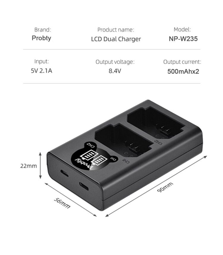 2200mAh NP-W235 NP W235 Bateri - Drone Camera avaliação e preço
