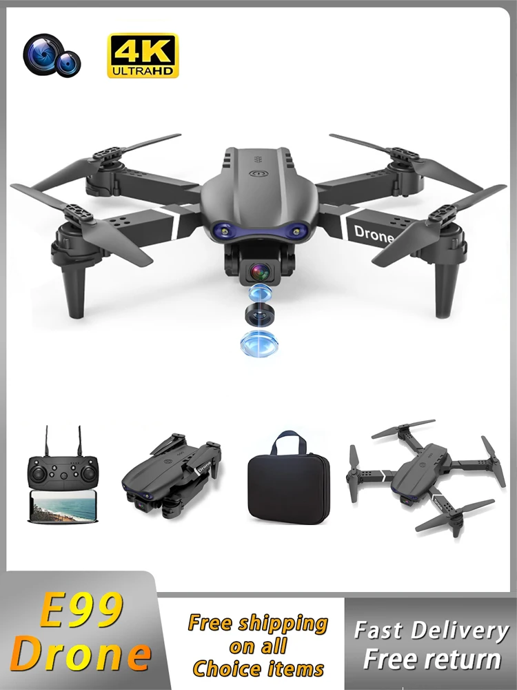 E99 dobrável drone quadcopter  - Eachine Drone E58 avaliação e preço