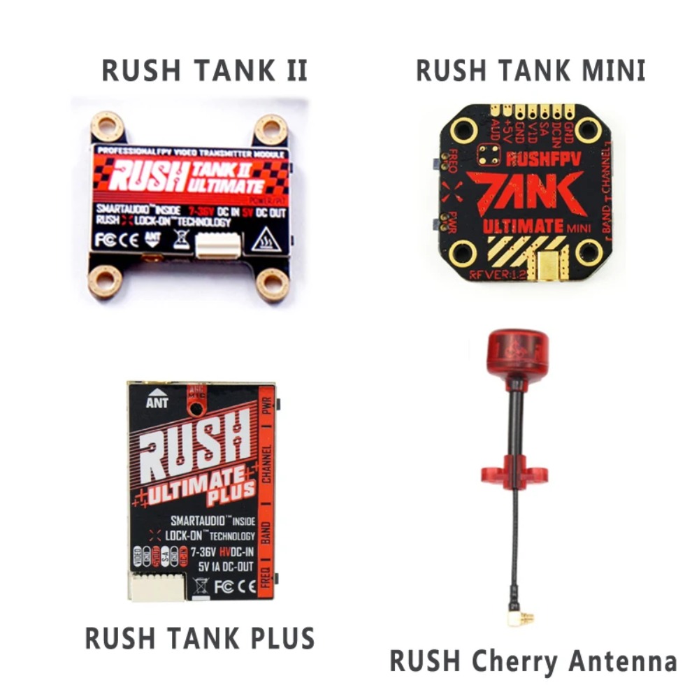 RUSH TANK Ultimate II/Mini/PLU - Drone Transmitter avaliação e preço
