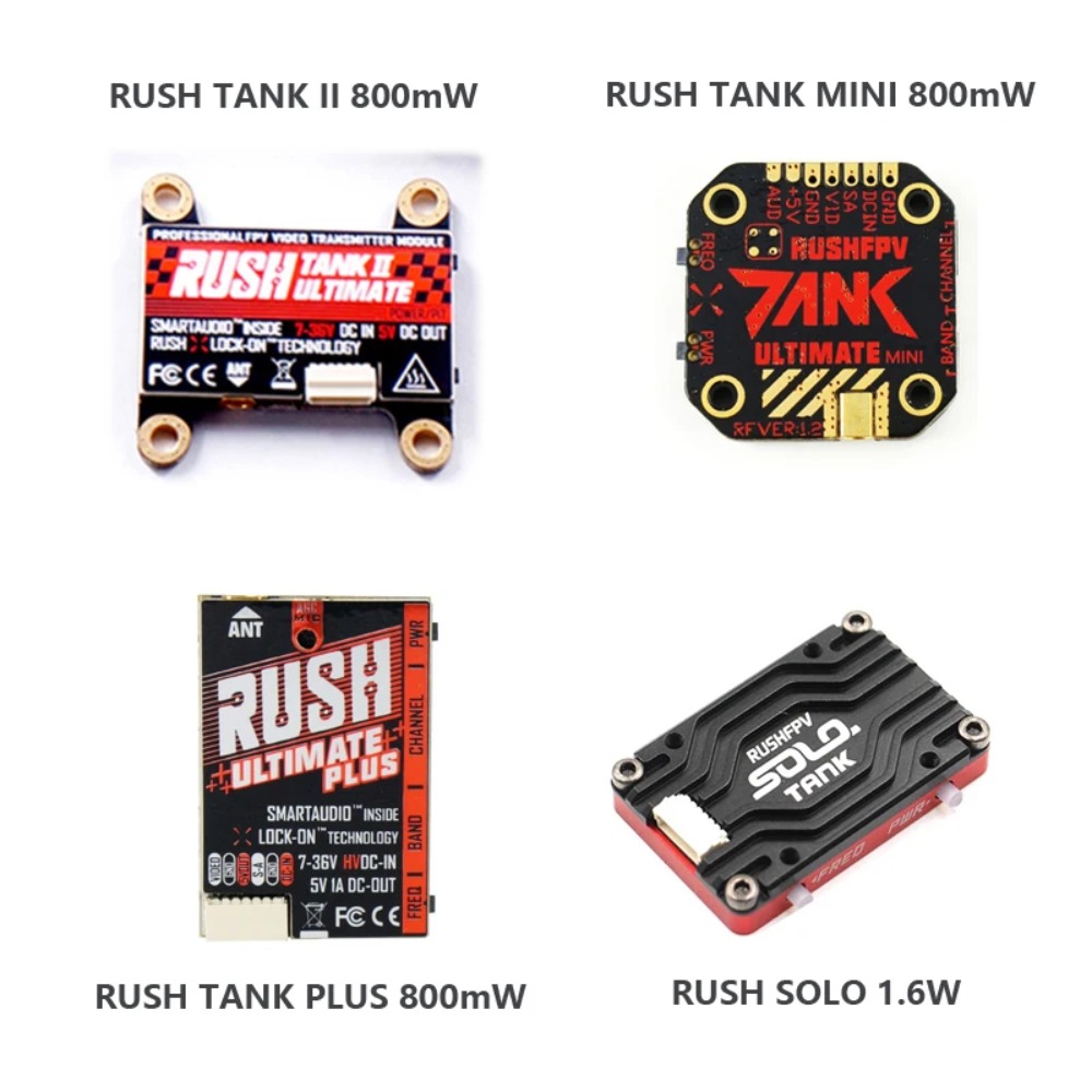 RUSH TANK Ultimate II/Mini/PLU - Drone Transmitter avaliação e preço